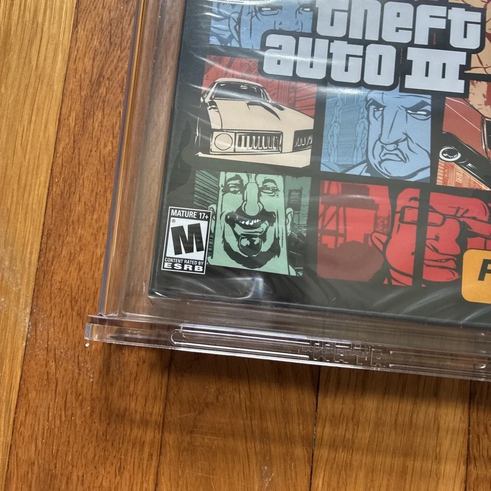 Grand Theft Auto III GTA From Trilogy PS2 Playstation 2 WATA 9.8 A++